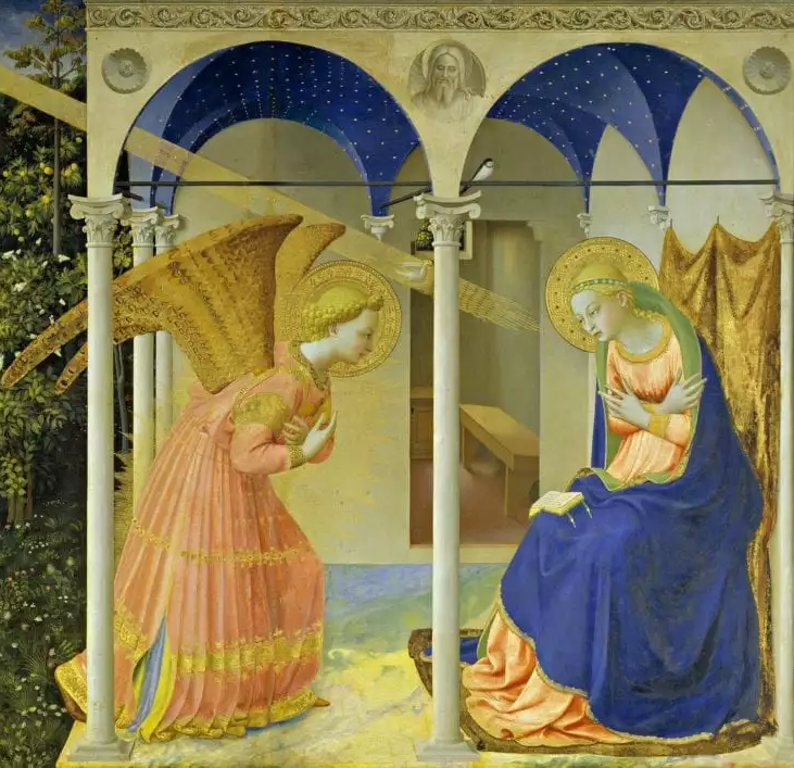 The Annunciation — Fra Angelico, c. 1426